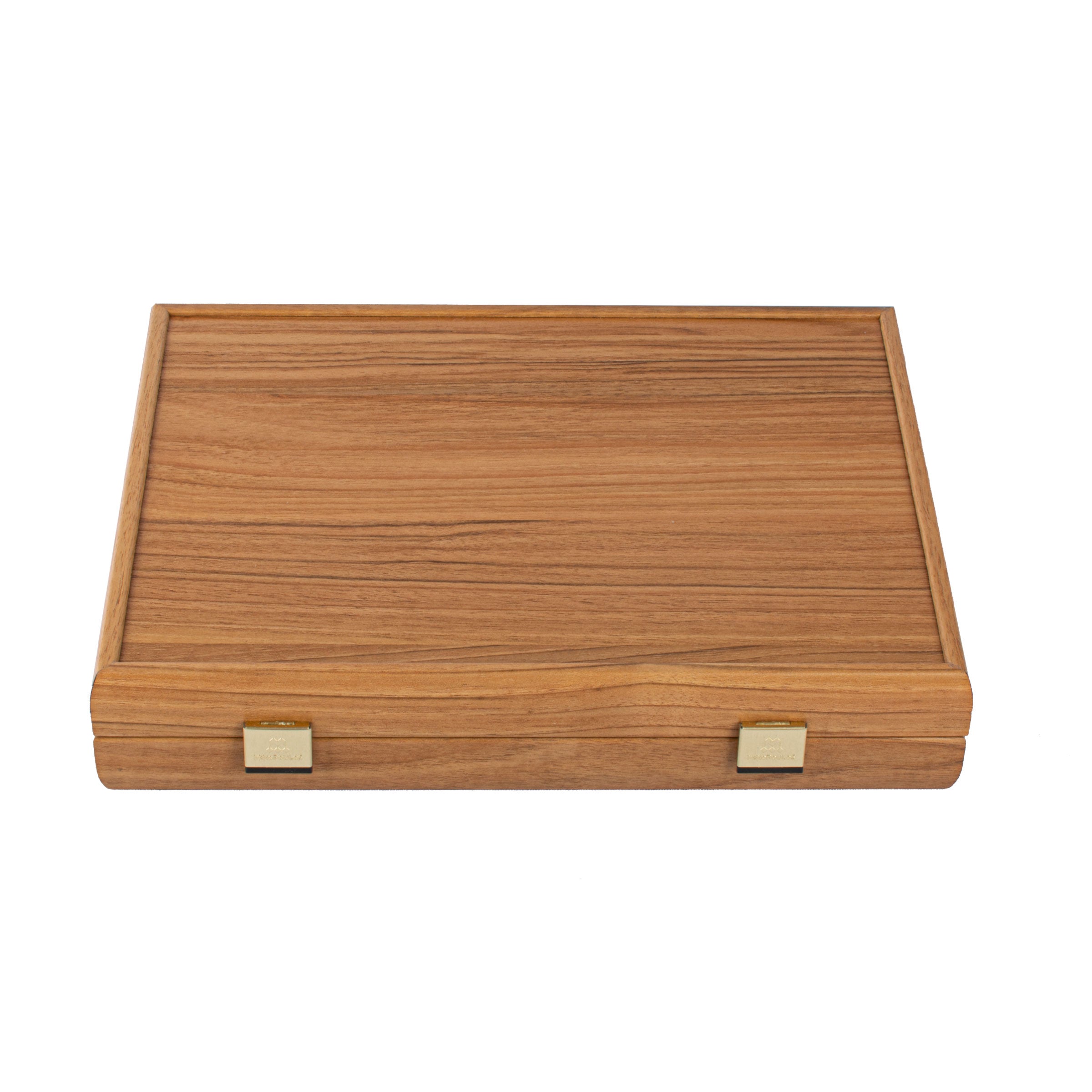 Mahjong Coffret Bois 144 Tuiles Bambou+4 Reglettes+2 Des