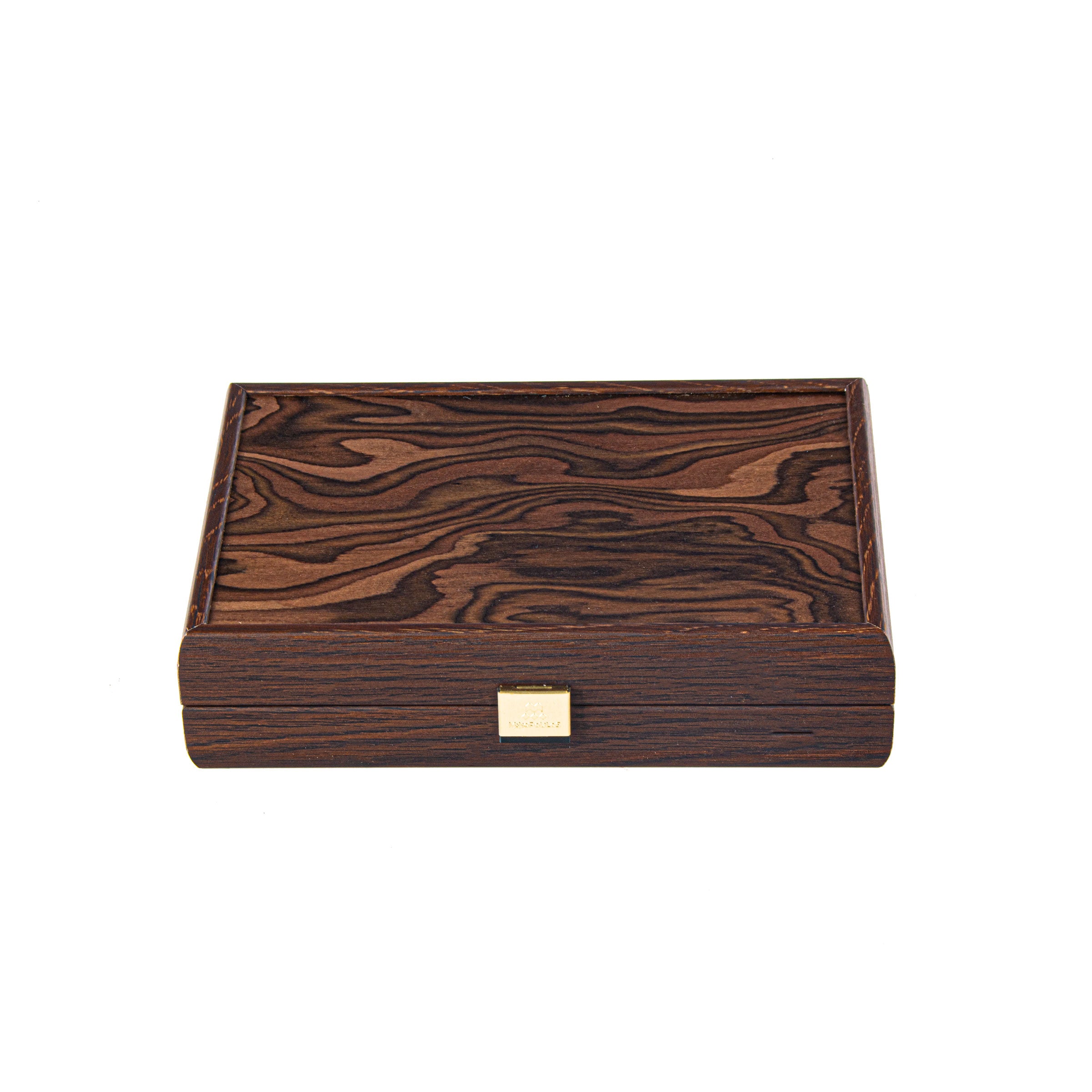 Luxury Plastic Playing Cards in California Walnut Burl Case
