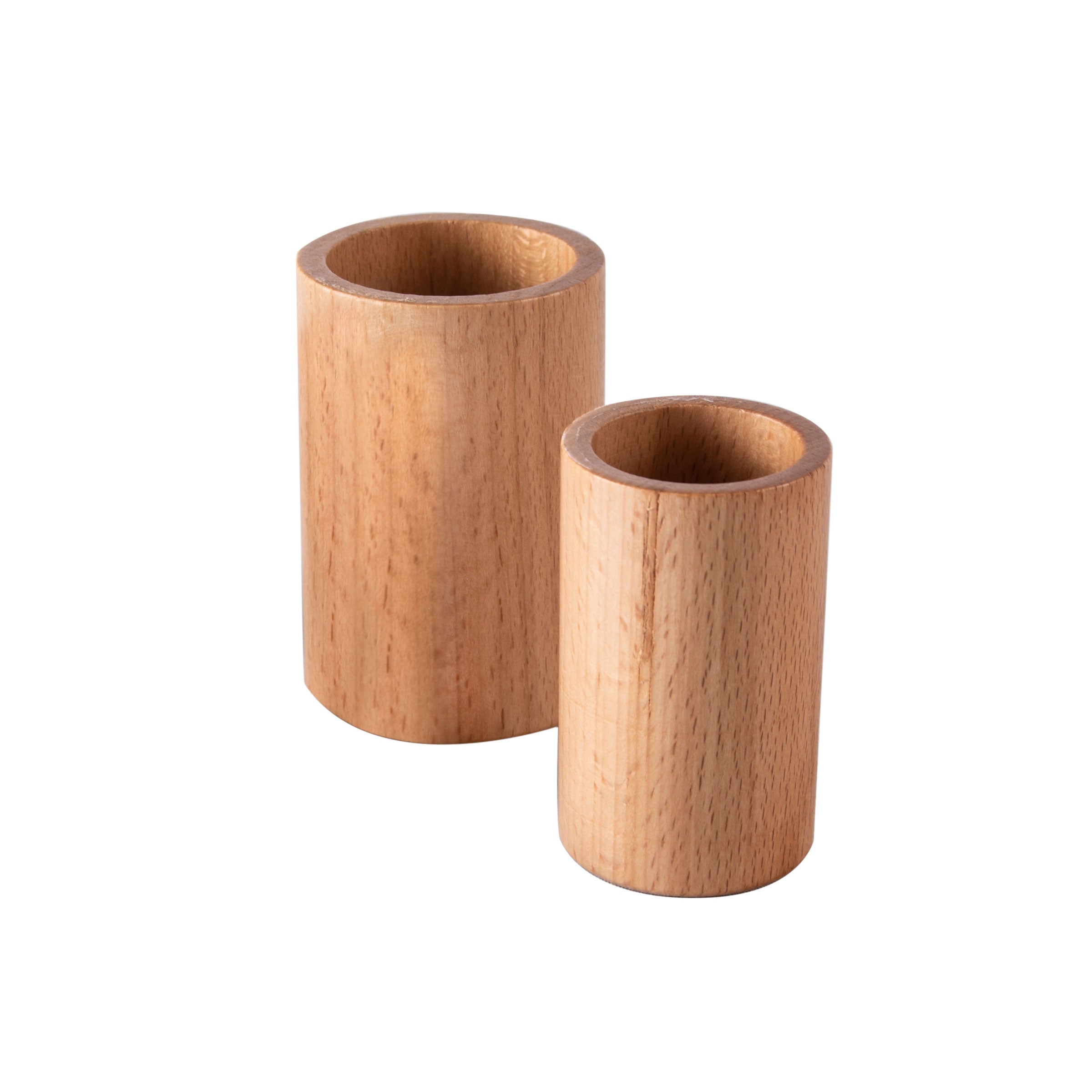 Grapat - Natural Wooden Sorting Cups with Lids