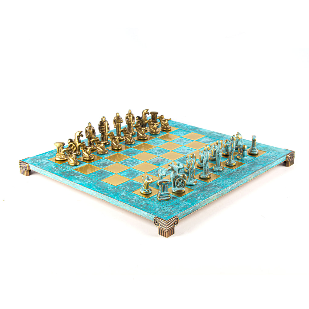 Lot #691. Hippocampus Spiral Chess Pieces