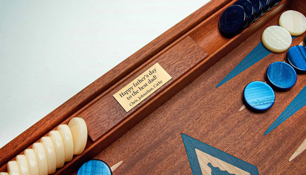 Backgammon Custom Personalize Your Board Game | Custom Chess & Backgammon Sets ...