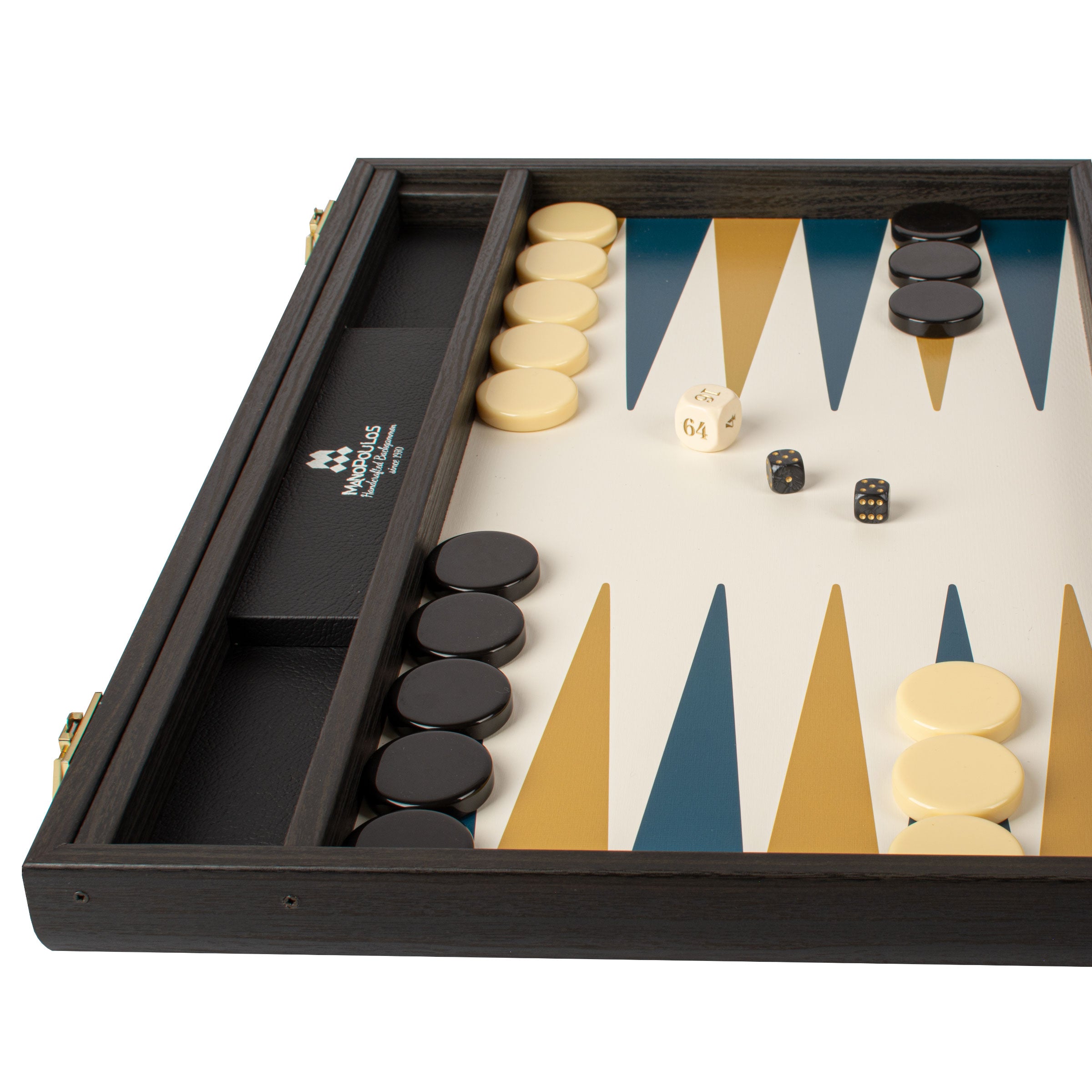 Luxury Handcrafted Wooden Backgammon Set | Grand Prix Edition