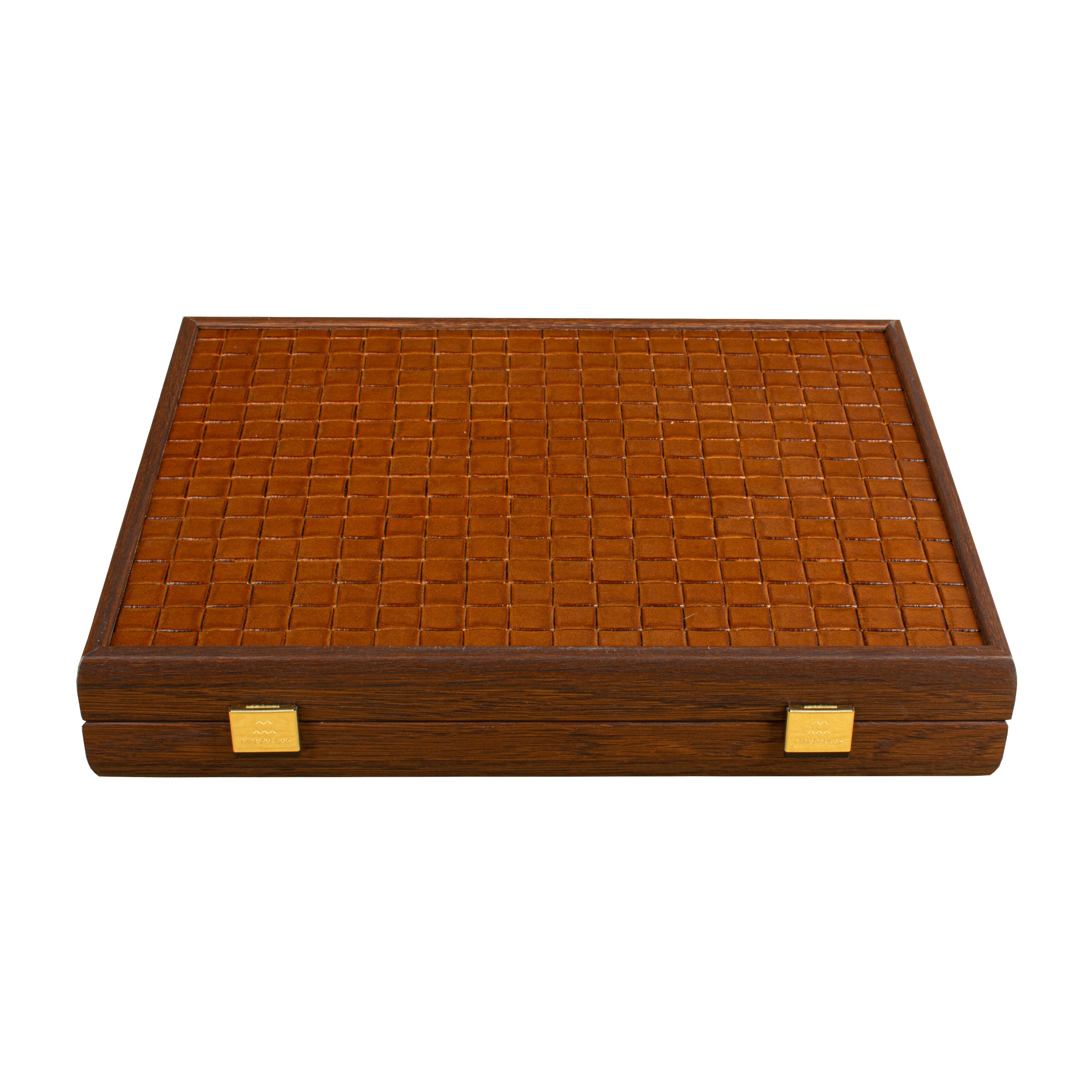 Premium Mahjong Set with Dark Brown Straw Wooden Case – MANOPOULOS