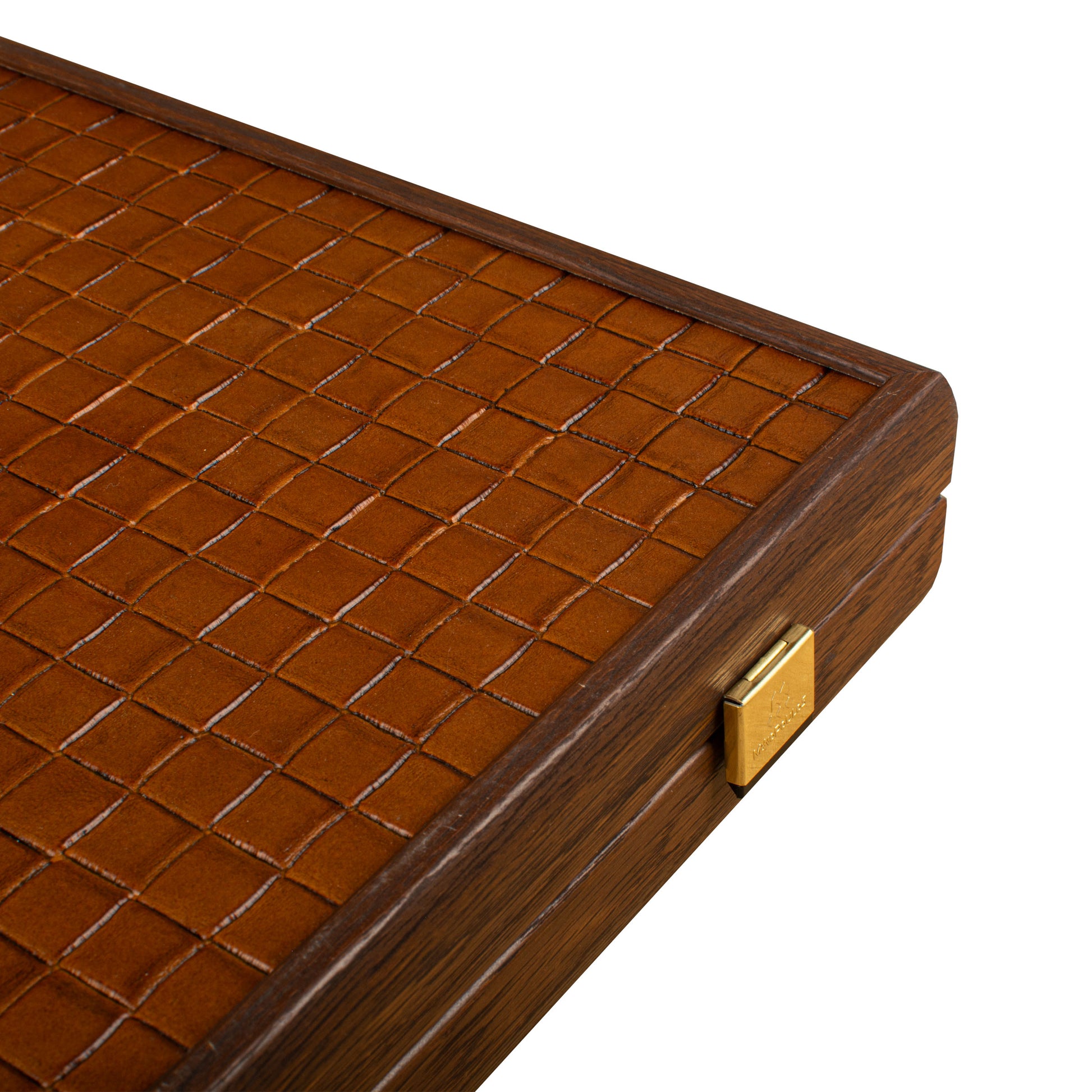 Premium Mahjong Tiles Set in Dark Brown Straw Wooden Case - Premium Dominoes from MANOPOULOS Chess & Backgammon - Just €126! Shop now at MANOPOULOS Chess & Backgammon