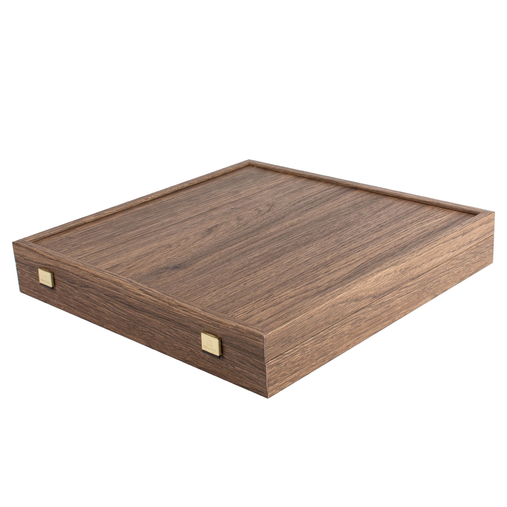 Handcrafted Labours of Hercules Chess Set - Blue & Brass Chessmen with Bronze Board (Medium) - Premium Chess from MANOPOULOS Chess & Backgammon - Just €222! Shop now at MANOPOULOS Chess & Backgammon