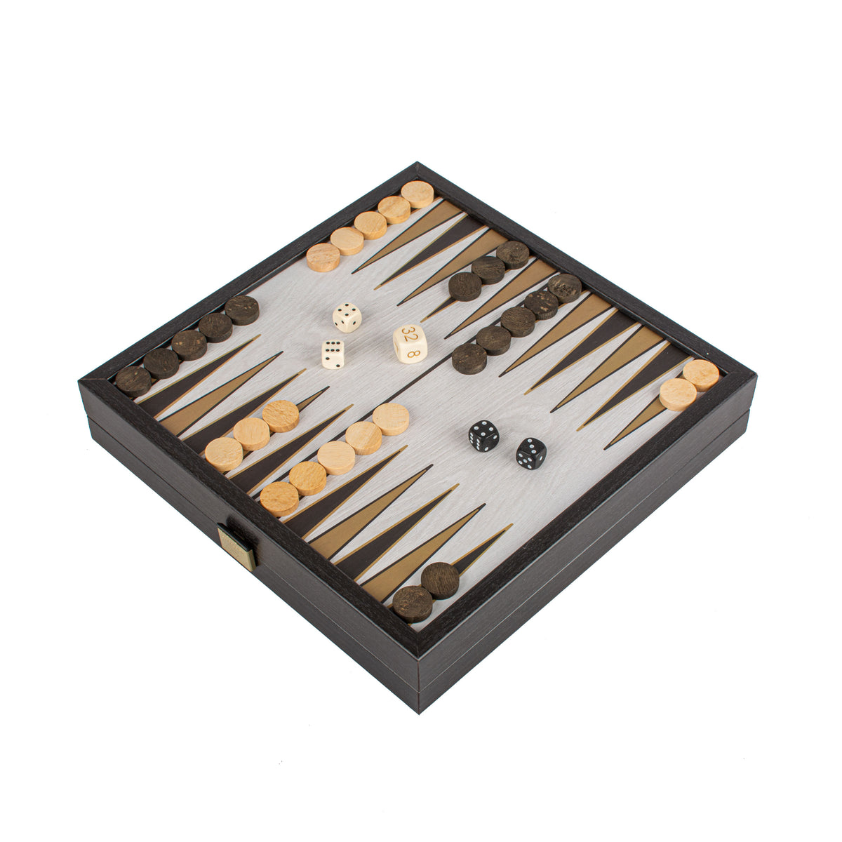 Modern Backgammon Modern 2-in-1 Chess & Backgammon | Black Wenge Wood Case – MANOPOULOS ...