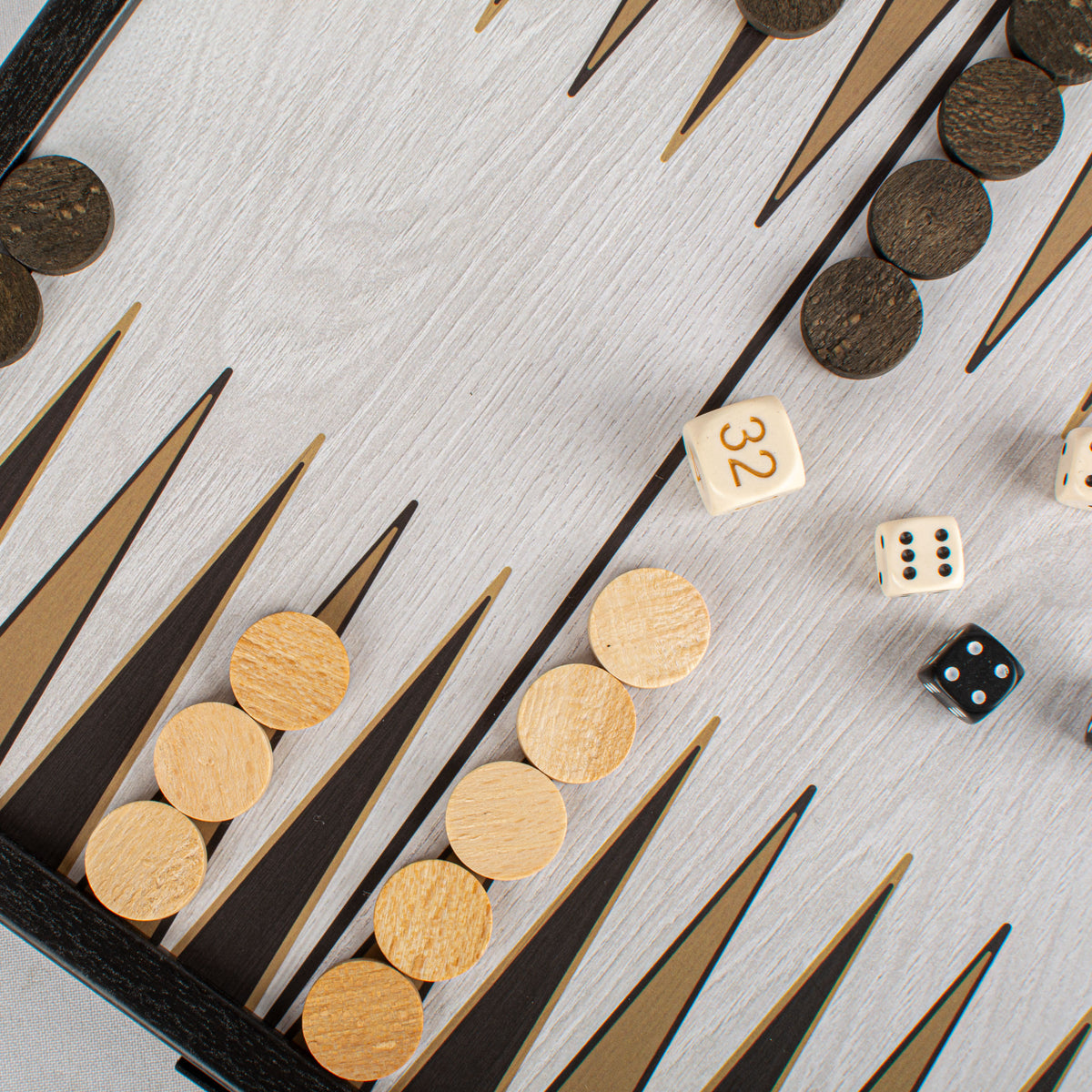 Modern Backgammon Modern 2-in-1 Chess & Backgammon | Black Wenge Wood Case – MANOPOULOS ...