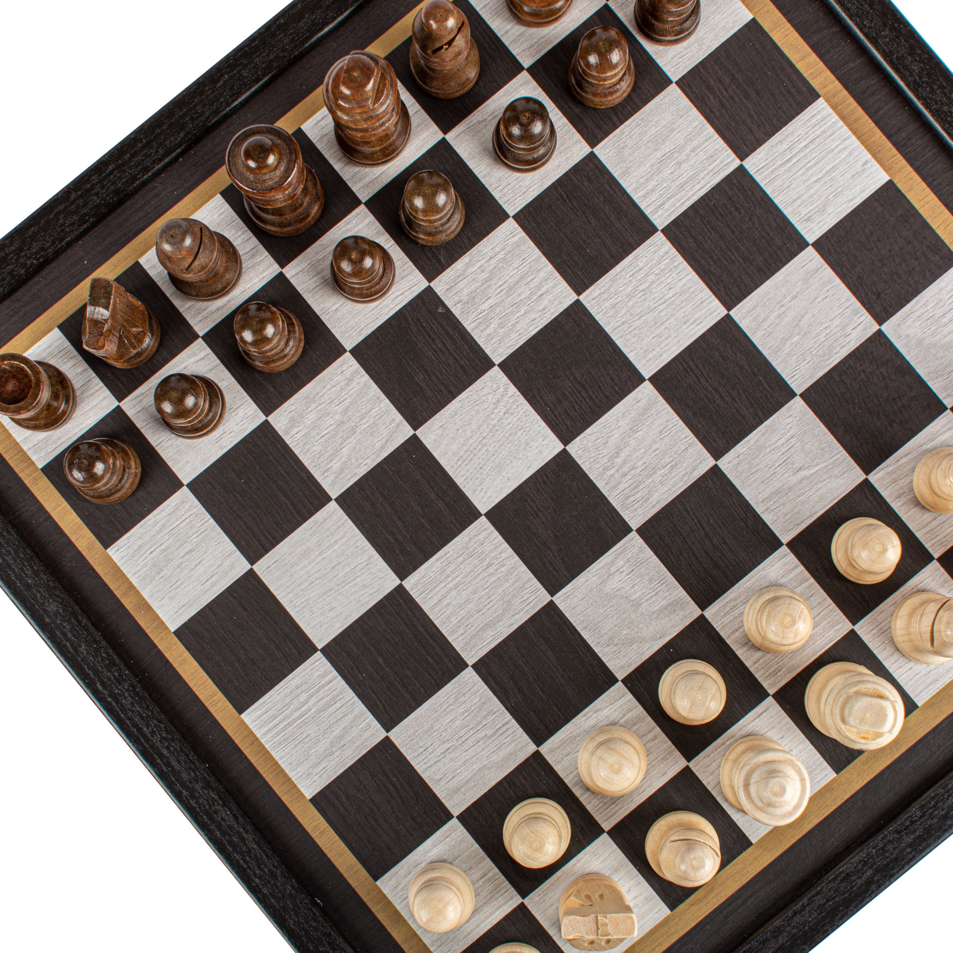 Jeu d'échecs en plastique résistant à l'usure SURENHAP - 32 pièces Jeu d'échecs en plastique résistant à l'usure SURENHAP - 32 pièces