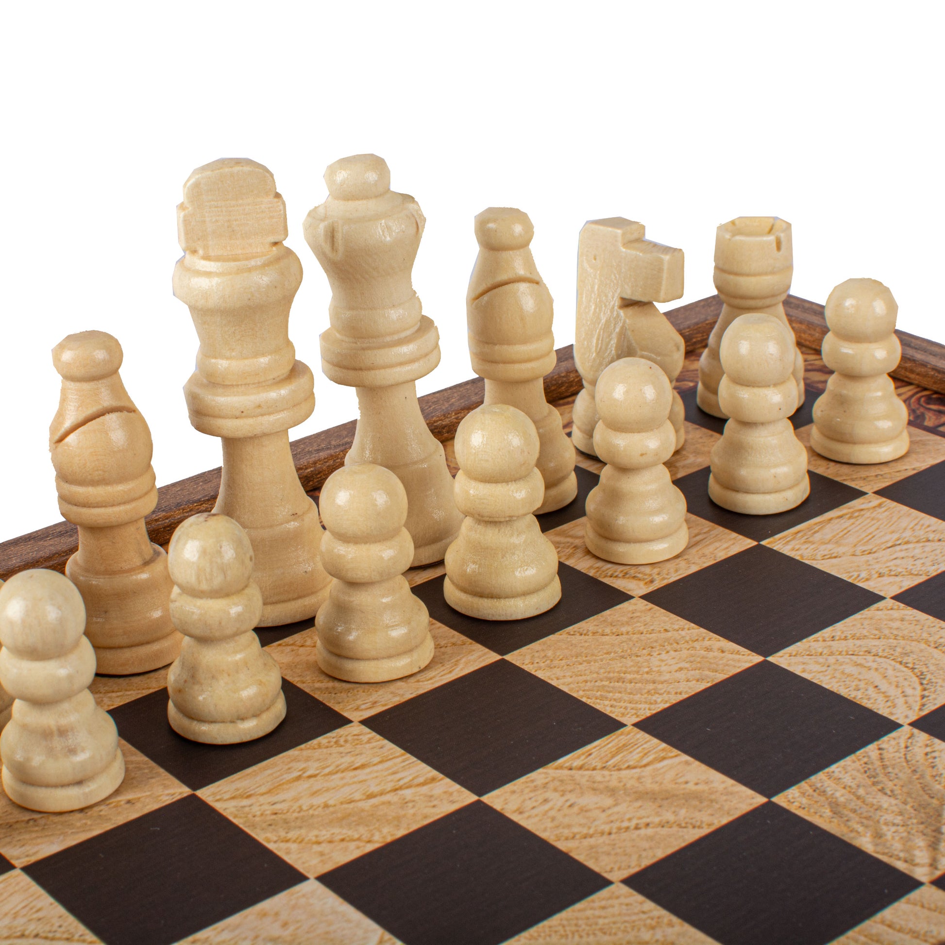 Traditional Style 2-in-1 Combo Game Set: Chess & Backgammon - Premium Combo Games from MANOPOULOS Chess & Backgammon - Just €42.90! Shop now at MANOPOULOS Chess & Backgammon