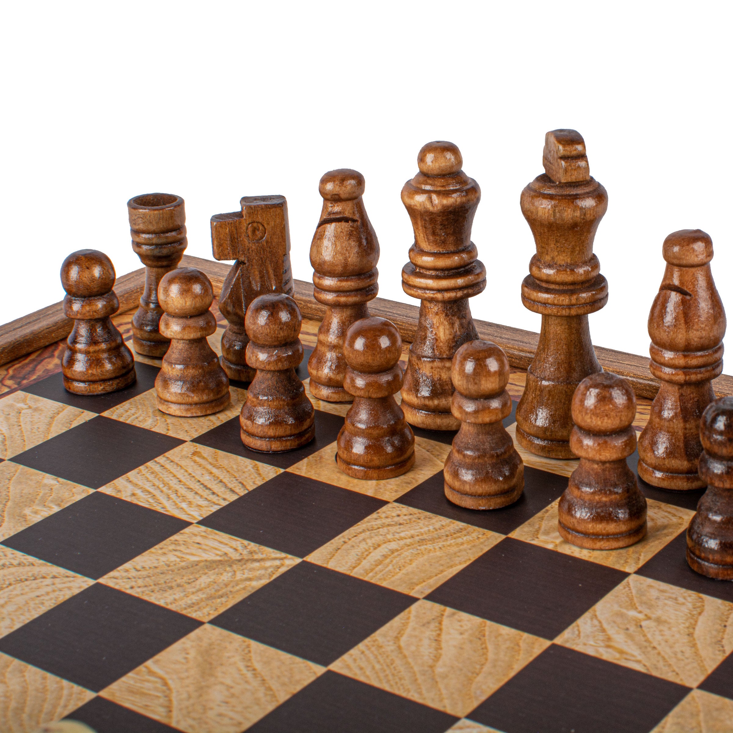 Traditional Style 2-in-1 Combo Game Set: Chess & Backgammon - Premium Combo Games from MANOPOULOS Chess & Backgammon - Just €42.90! Shop now at MANOPOULOS Chess & Backgammon