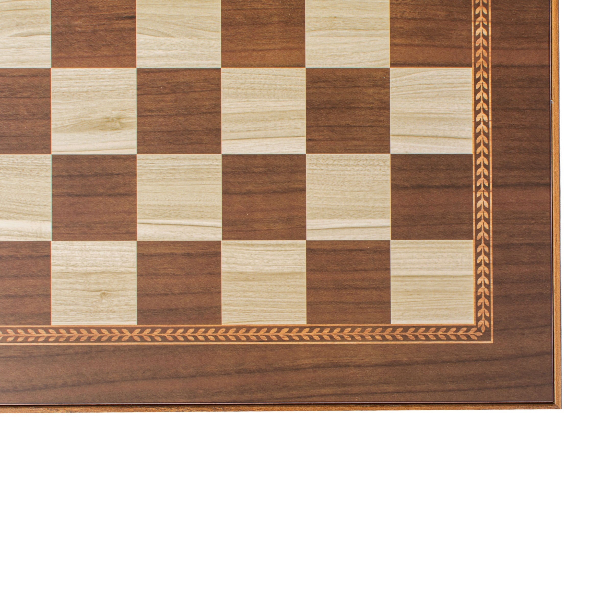 Handcrafted Olive Branch Design Backgammon Set - Classic Design and Quality Materials - Premium Backgammon from MANOPOULOS Chess & Backgammon - Just €29! Shop now at MANOPOULOS Chess & Backgammon