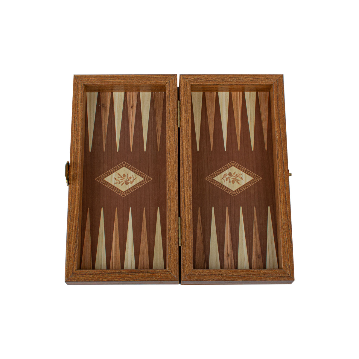 Handgjorda Wenge Replica Wood Backgammon Set - Klassisk design och kvalitetsmaterial