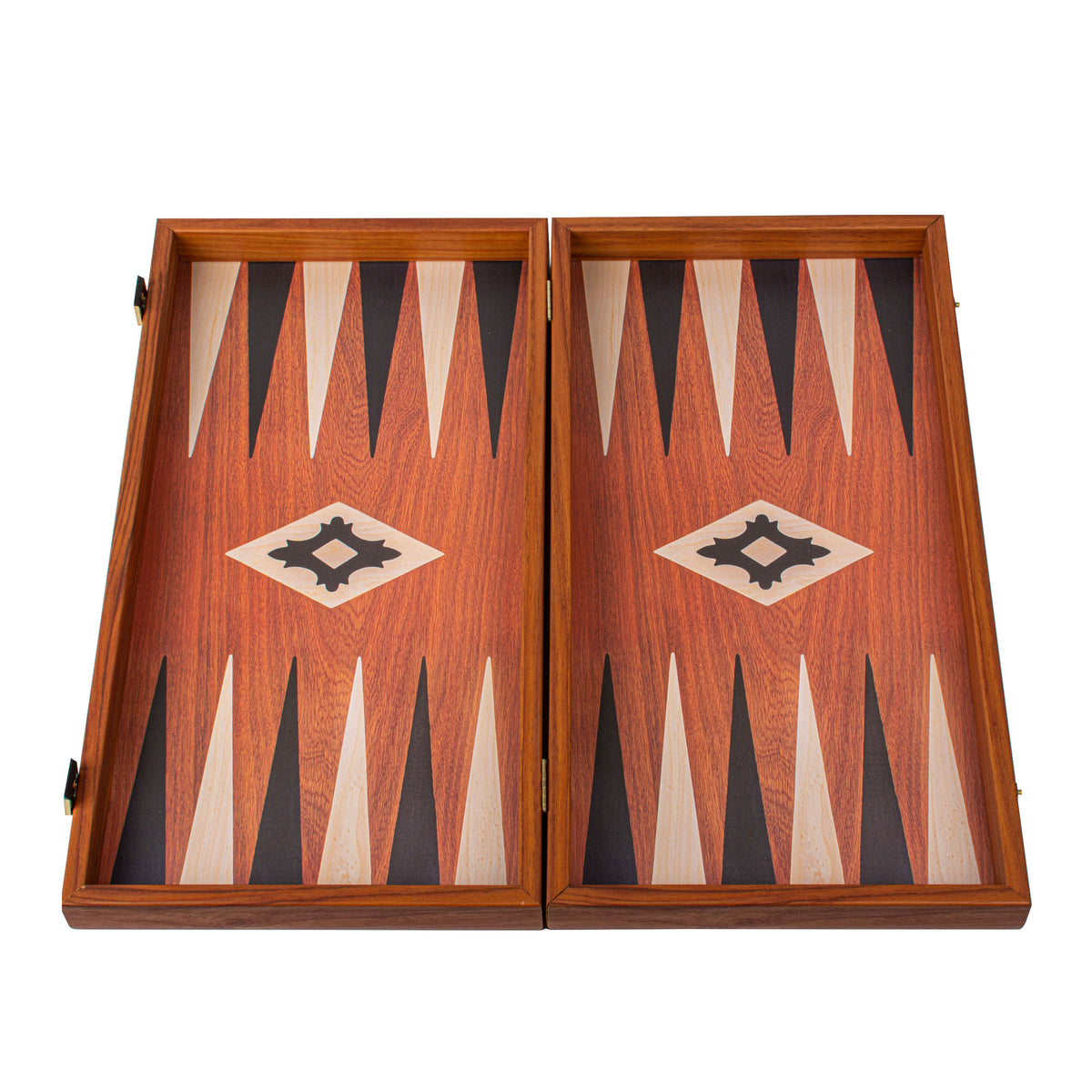 Big Game Hunters Ensemble de backgammon avec planche en bois pliable portable et sac de transport en coton pour 2 joueurs à partir de 3 ans Big Game Hunters Ensemble de backgammon avec planche en bois pliable portable et sac de transport en coton pour 2 joueurs à partir de 3 ans