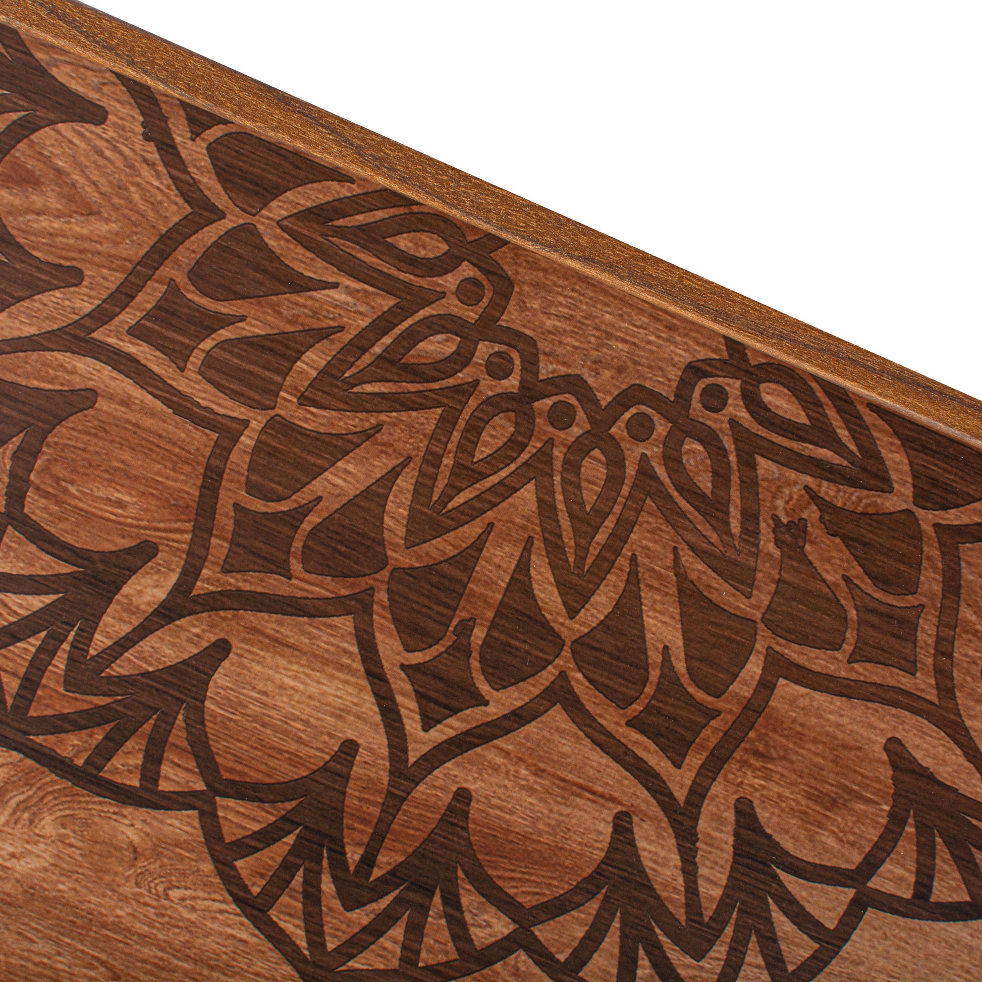 Handcrafted Traditional Mandala Design Backgammon Set - Elegant Simplicity - Premium Backgammon from MANOPOULOS Chess & Backgammon - Just €79! Shop now at MANOPOULOS Chess & Backgammon