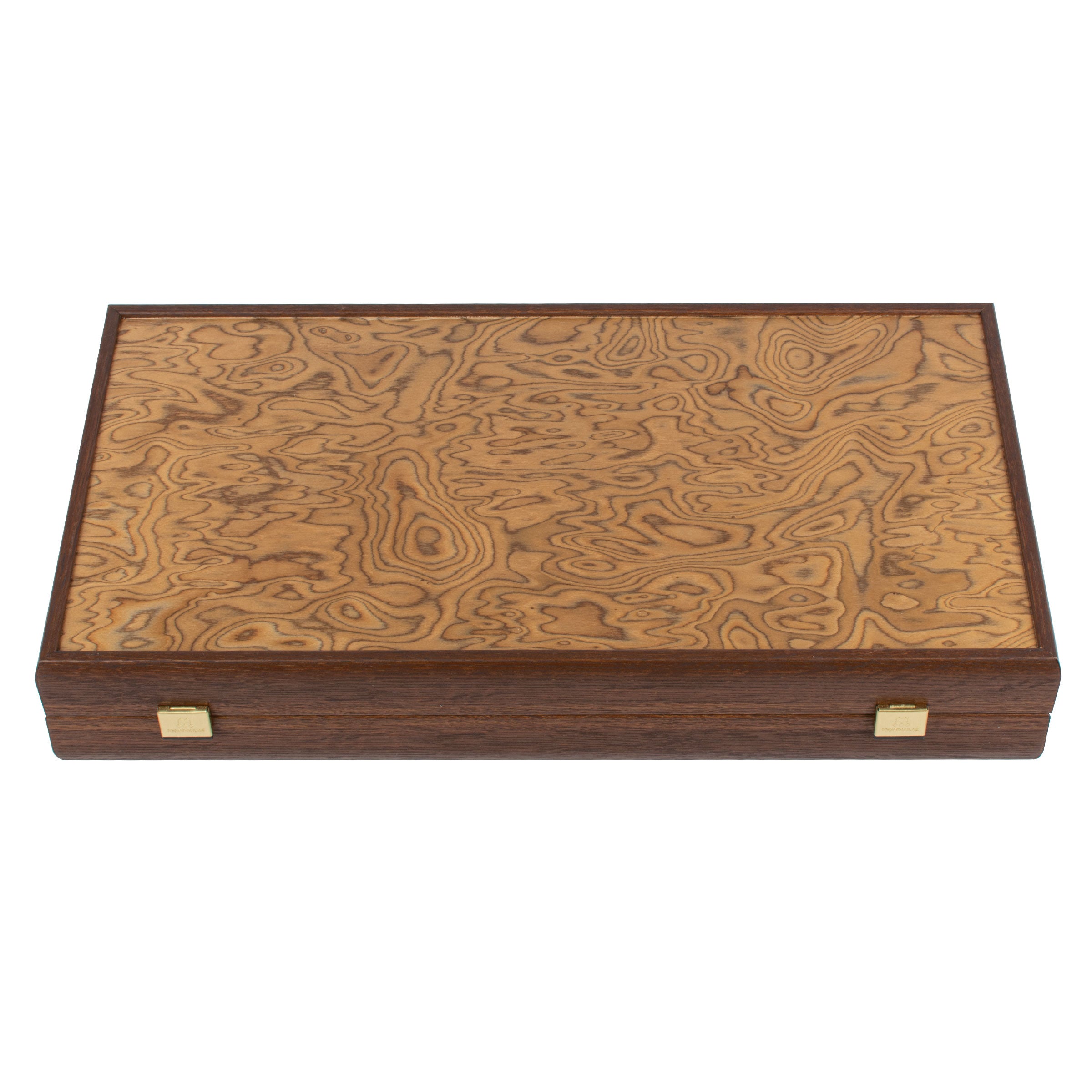 Handcrafted Premium Walnut Burl Backgammon Set - Premium Backgammon from MANOPOULOS Chess & Backgammon - Just €43.50! Shop now at MANOPOULOS Chess & Backgammon