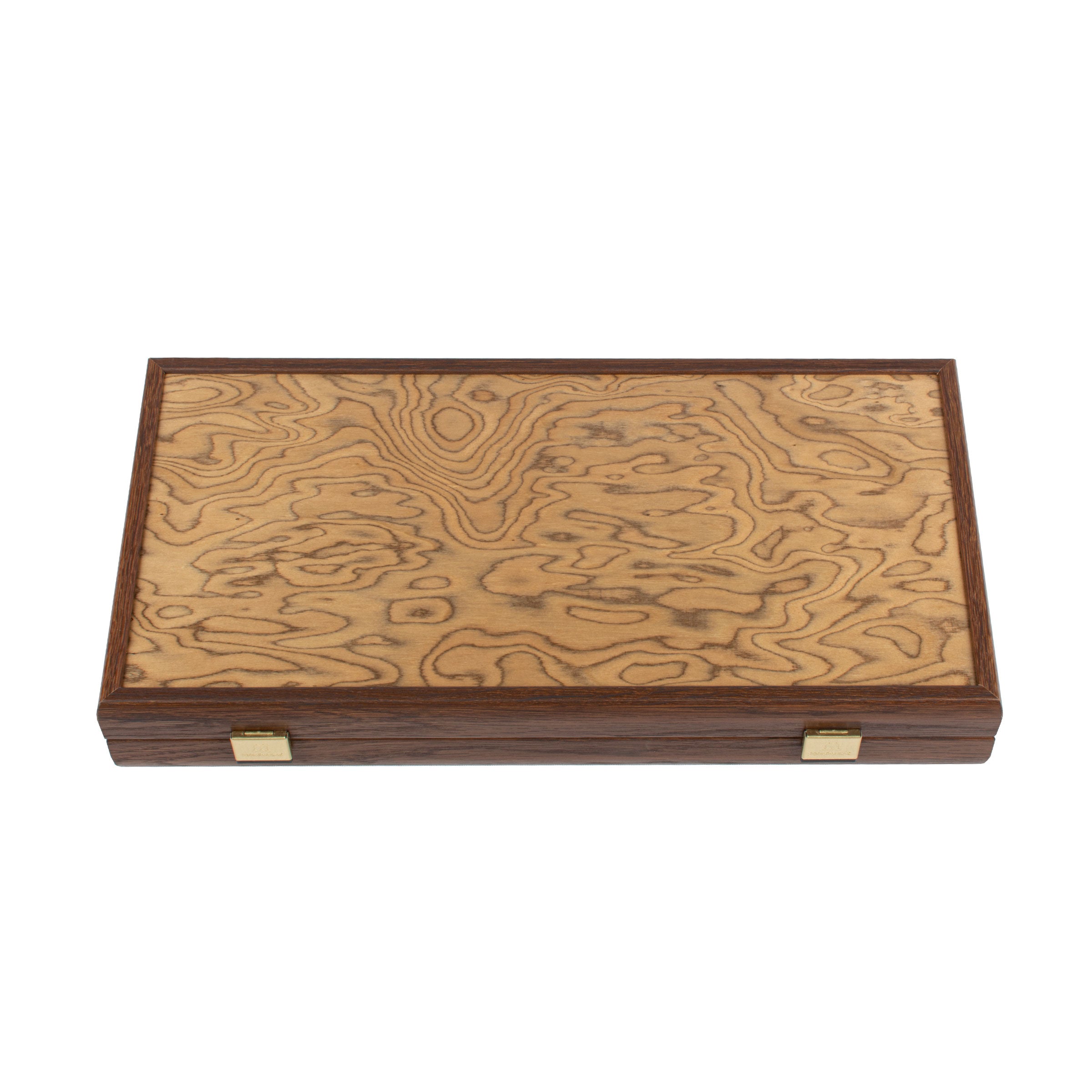 Handcrafted Premium Walnut Burl Backgammon Set - Premium Backgammon from MANOPOULOS Chess & Backgammon - Just €115! Shop now at MANOPOULOS Chess & Backgammon