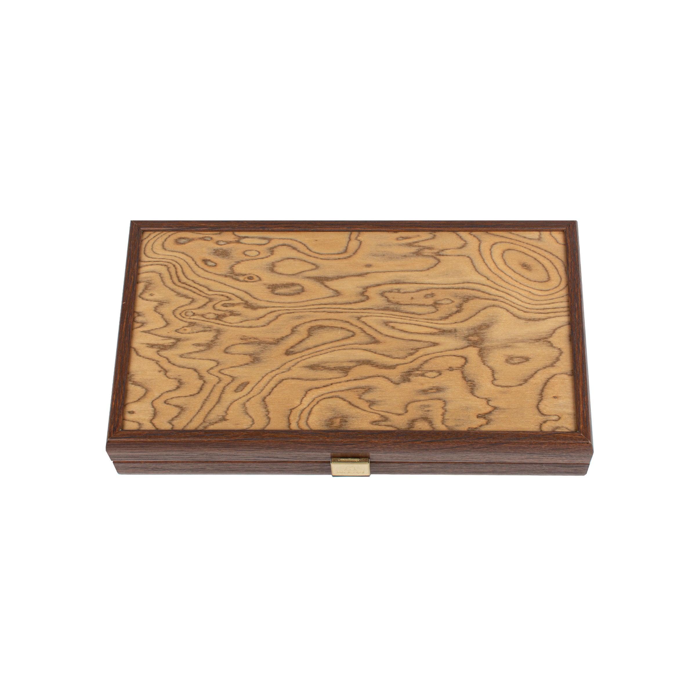 Handgemaakte Premium Walnoot Burl Backgammon-set