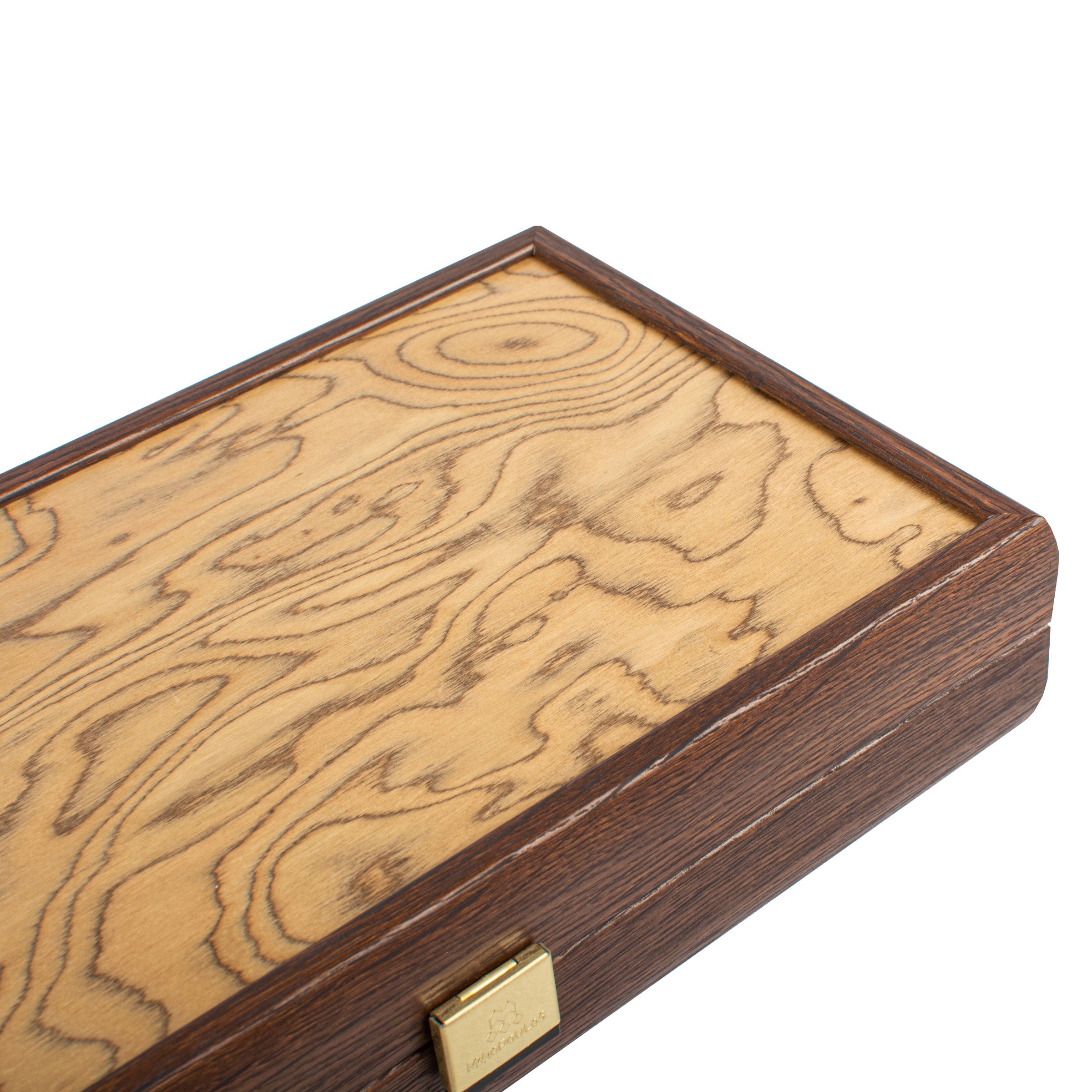 Handgemaakte Premium Walnoot Burl Backgammon-set