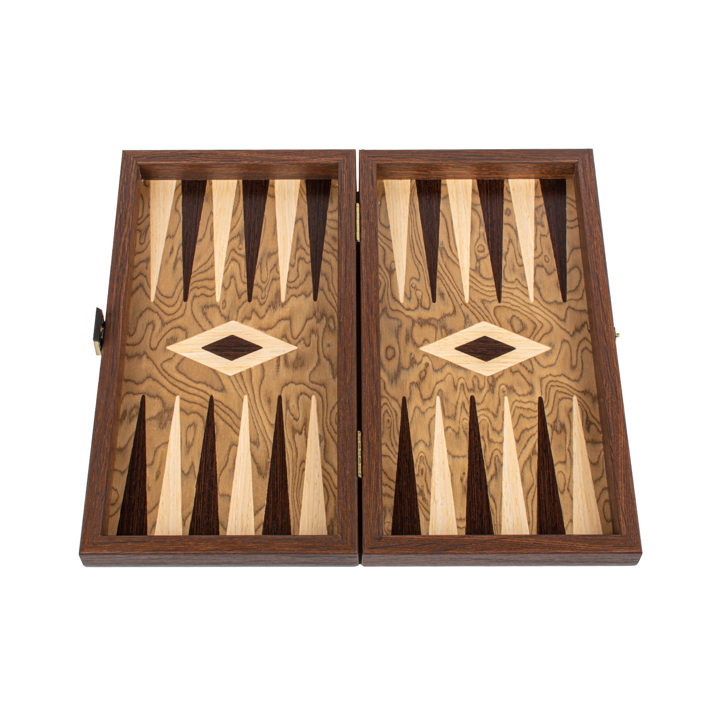 Handcrafted Premium Walnut Burl Backgammon Set - Premium Backgammon from MANOPOULOS Chess & Backgammon - Just €115! Shop now at MANOPOULOS Chess & Backgammon