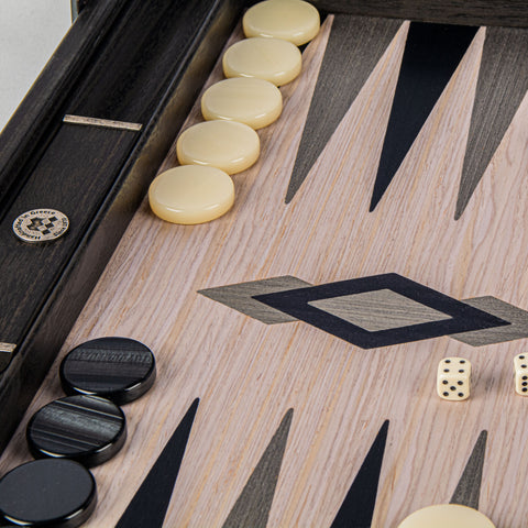 GRID WOOD ILLUSION Backgammon