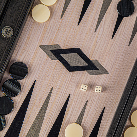 GRID WOOD ILLUSION Backgammon