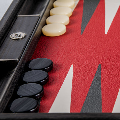 BURGUNDY RED Backgammon