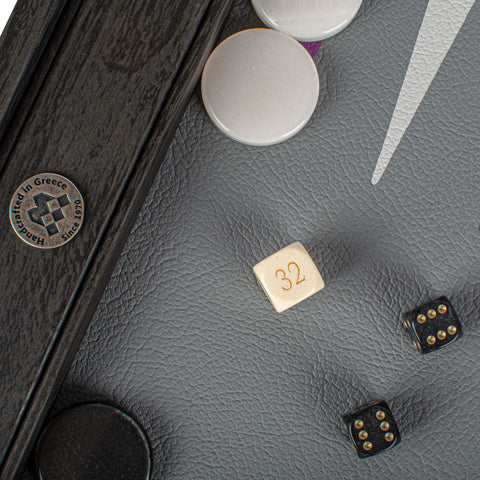 TRAFFIC PURPLE MINIMALIST ART Backgammon