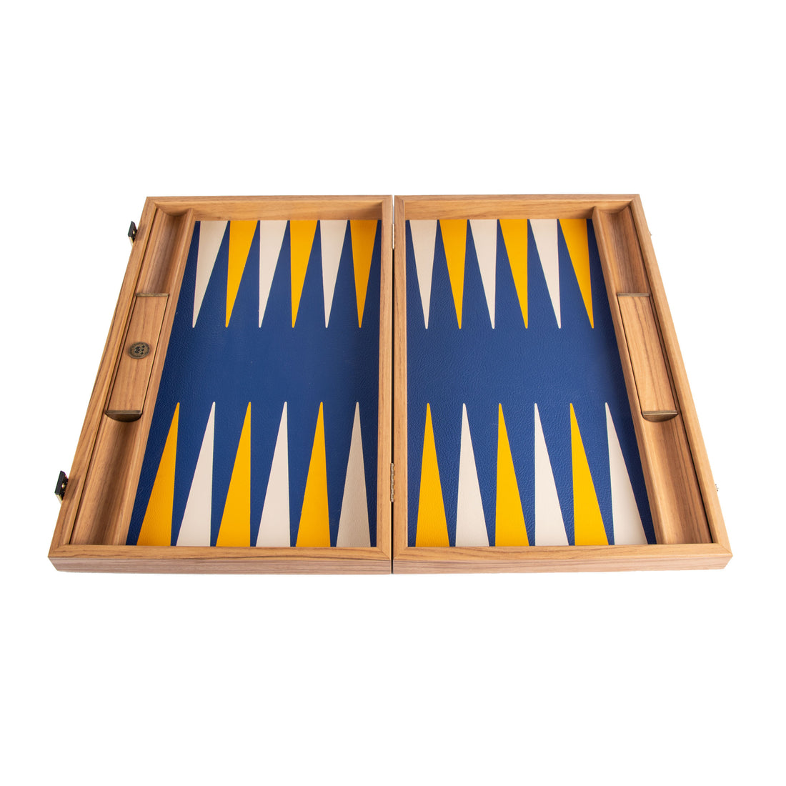 Premium Leatherette Royal Blue Backgammon Set - Premium Backgammon from MANOPOULOS Chess & Backgammon - Just €186! Shop now at MANOPOULOS Chess & Backgammon
