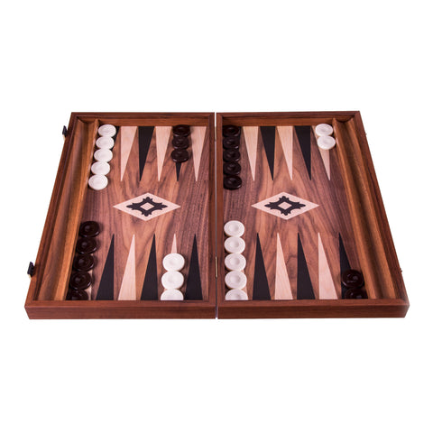 WALNUT REPLICA WOOD Backgammon