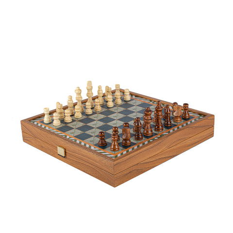 RETRO DESIGN - 4 in 1 Combo Game - Chess/Backgammon/Ludo/Snakes