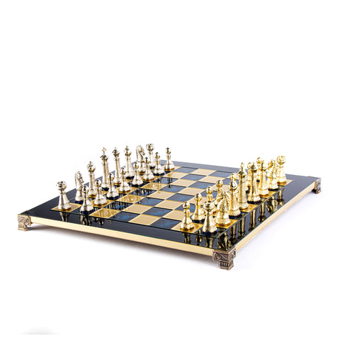 Wholesale  Metal Chess Set Acrylic Plating Gold Silver Chess