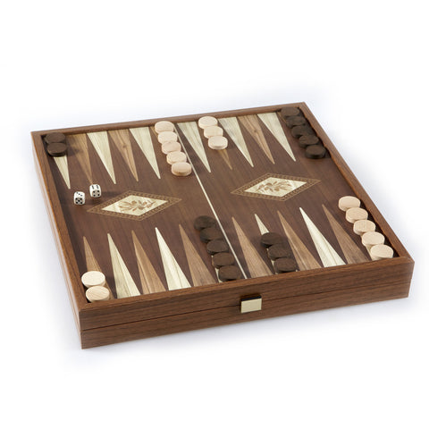 CLASSIC STYLE - 2 in 1 Combo Game - Chess/Backgammon (Large)