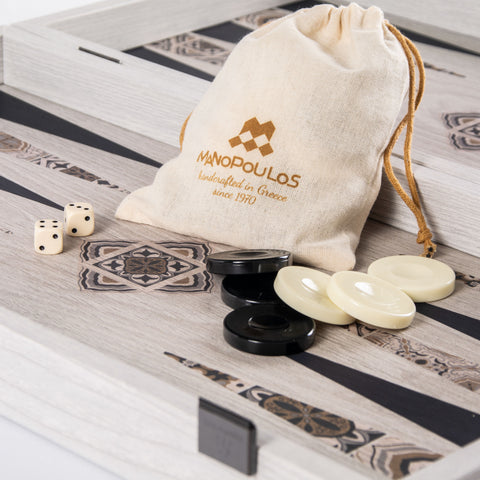 MOROCCAN MOSAIC art Backgammon