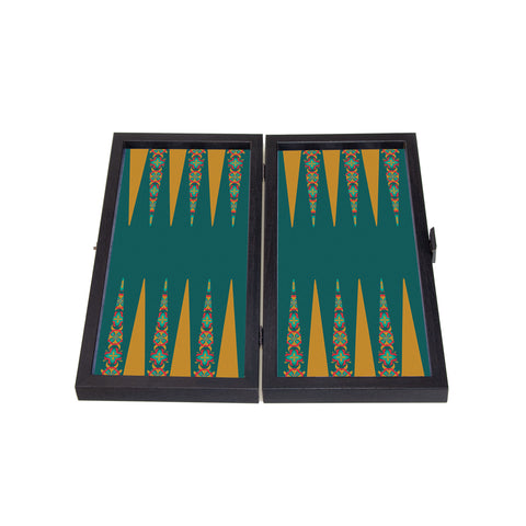 FLORAL - Travel Size Backgammon