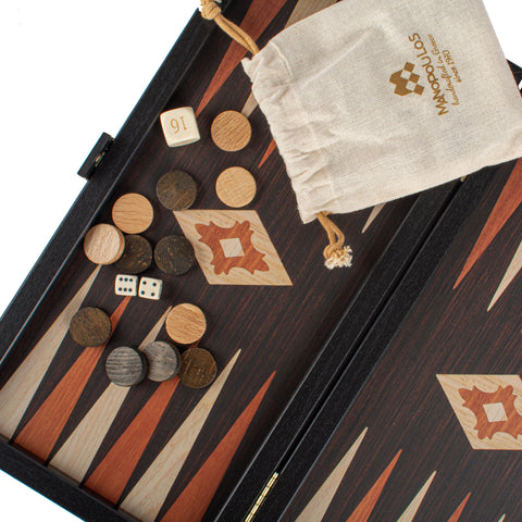 WENGE REPLICA WOOD Backgammon