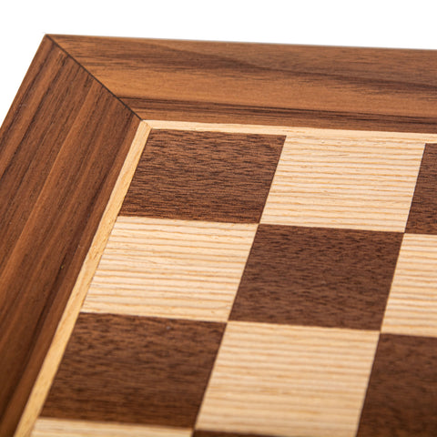 WANLUT WOOD & OAK INLAID handcrafted chessboard 40x40cm (Medium)
