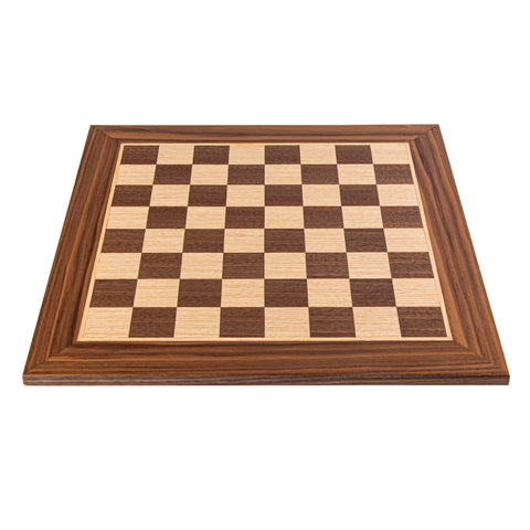WANLUT WOOD & OAK INLAID handcrafted chessboard 50x50cm (Large)