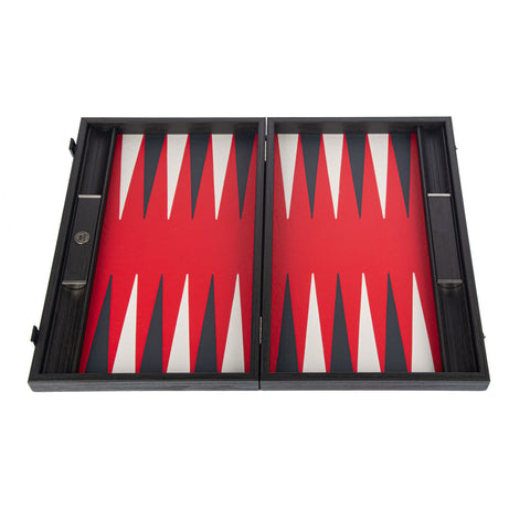 CROCODILE TOTE IN IMPERIAL RED COLOUR LEATHER Backgammon