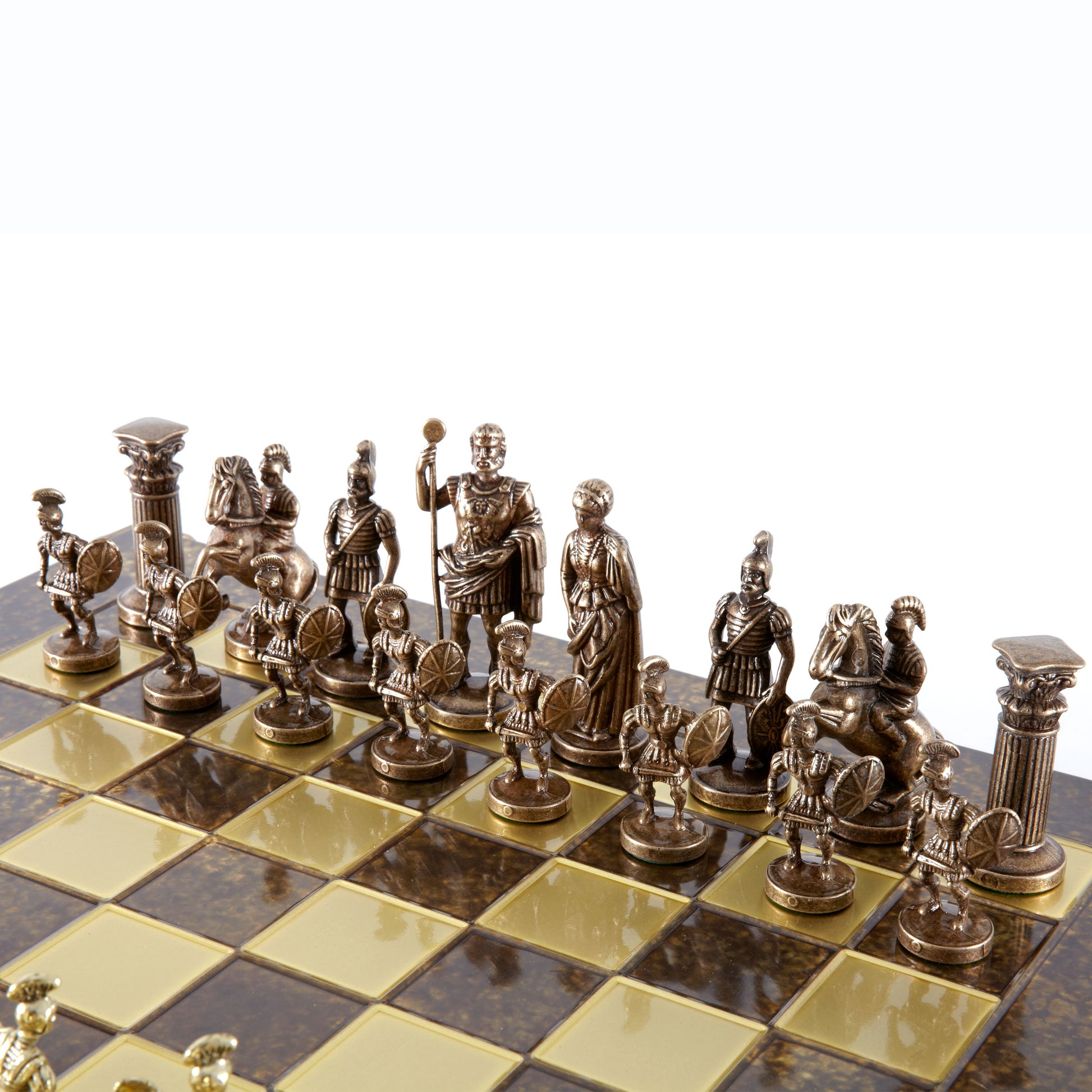 Jeu d'echecs - romains contre gladiateurs - - Catawiki Jeu d'echecs - romains contre gladiateurs - - Catawiki